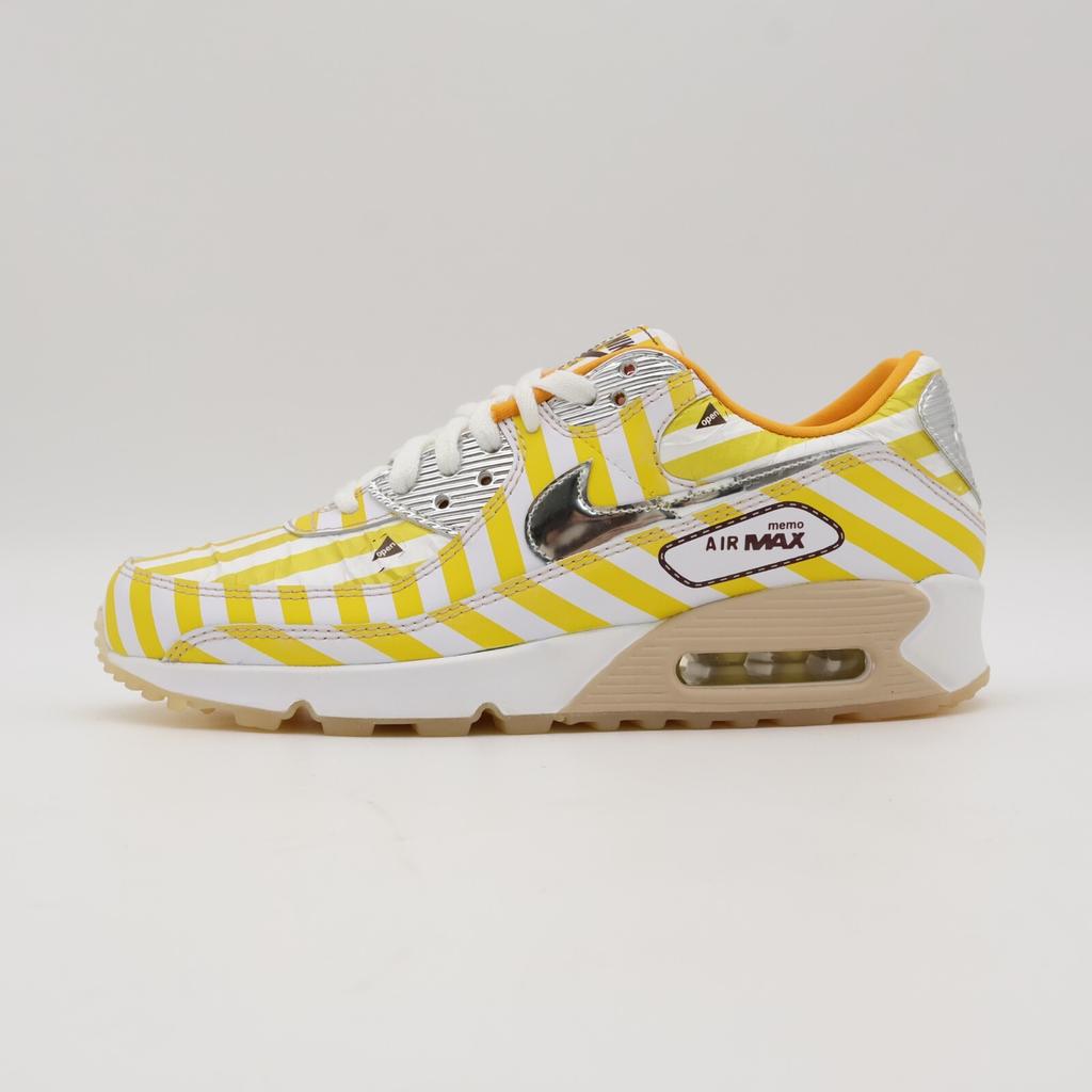 DD5481-735 Nike Air Max 90 Fried Chicken Speed Yellow Shimmer White (Men's)