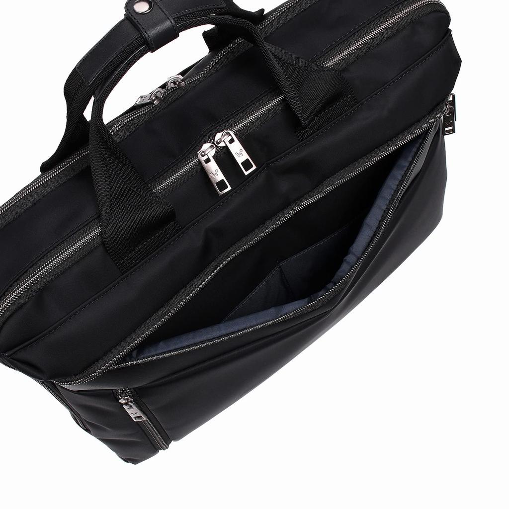 Världsresenär Elan Toteväska, A4-storlek, Förvaring för 13,3-tums bärbar dator, Nej. 17246, Herr, Svart