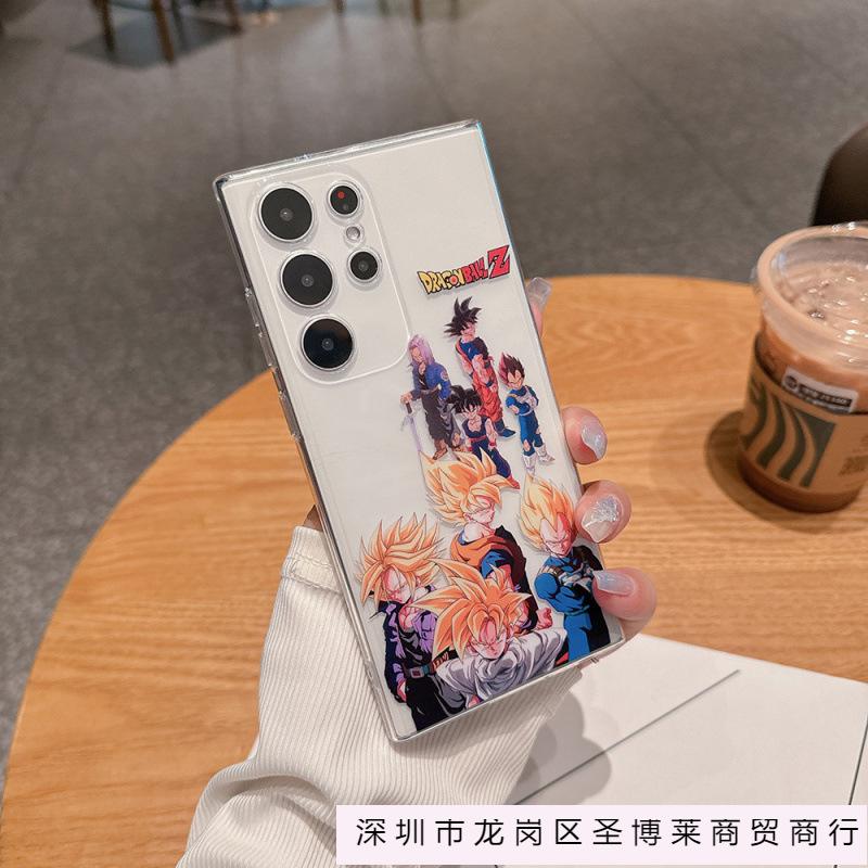 Applicable To Samsung S25ultra Apple iPhone 17 Ins Dragon Ball Sun Wukong Mobile Phone Case Painted Protective Case
