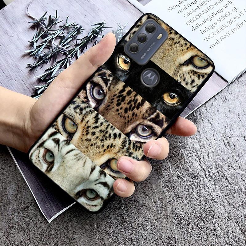 Cheetah leopard panther Phone Case For Motorola 85 G55 G05 G14 G75 G31 G50 G10 G20 G30 G60 G13 G32 G84 G54 G53 G72 G24 Power