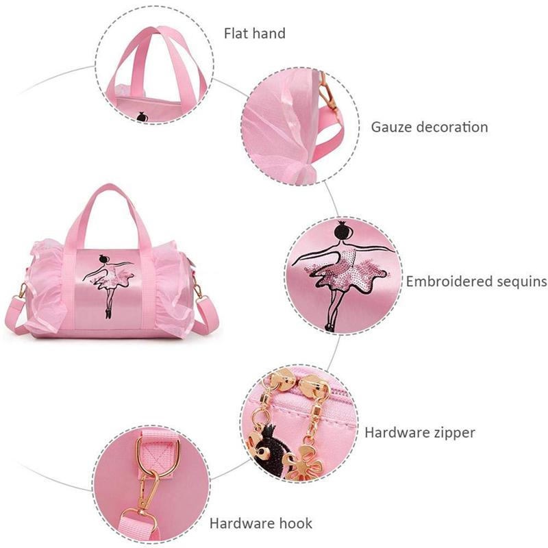 personalised dance shoe bolsa