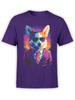 Neon Boss Corgi TShirt Unisex