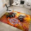 1PC Skull Dark Gothic Pattern printed Carpet Rug for Living Room Bedroom Home Sofa Decoration,Non-slip Floor Mat Floor mat