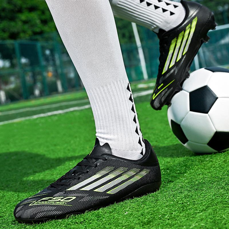 Professionelle Originale Herren Fußballfeldstiefel FG/TF Unisex Match Sneaker Bequem Rutschfest Lässig Outdoor Kunstrasen Fußballschuhe