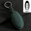 Suede Car Key Case Cover Fit For Q50 Q60 Q70 Qx50 Qx60 Qx70 G25 Fx Jx35 Fx25 Fx35 Ex37 Non-Oem Key Fob Protector
