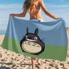 My N-Neighbor-s T-Totoro Beach Towel Cartoon Quick Dry Microfiber Bath Towel for Swimming Surfing Camping Unisex Holiday