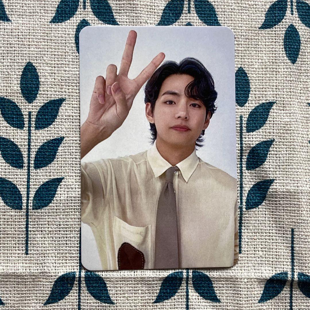 

[USED] BTS FESTA ARMY 2023 Lounge Bonus Taehyung Trading Card
