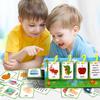 3D English Flashcards for Parent-Child Interaction - Educational Desktop Cards with Pictures and Text for Color Learning.