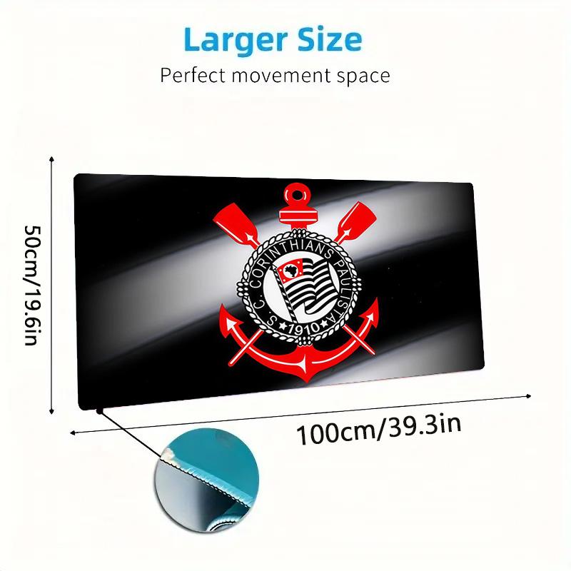 Corinthians2 Print  Cushion Non-slip Laptop Tablet Big Mousepad XXL Mat Mini PC Playmat With Lock Edge