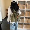 Tote Bag Women's Drawstring Backpack Large Capacity Lightweight Commuter Portable Shoulder Bag
