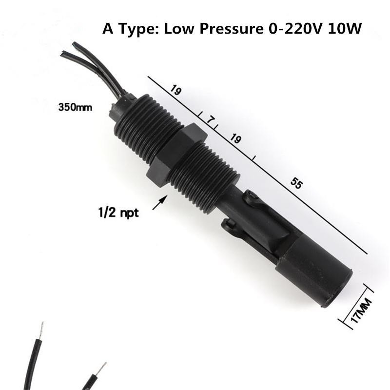 Horizontal Float Sensor Switch Side Mount Liquid Water Level Sensor Controller Automatic Water Pump Controller For Tank Pool