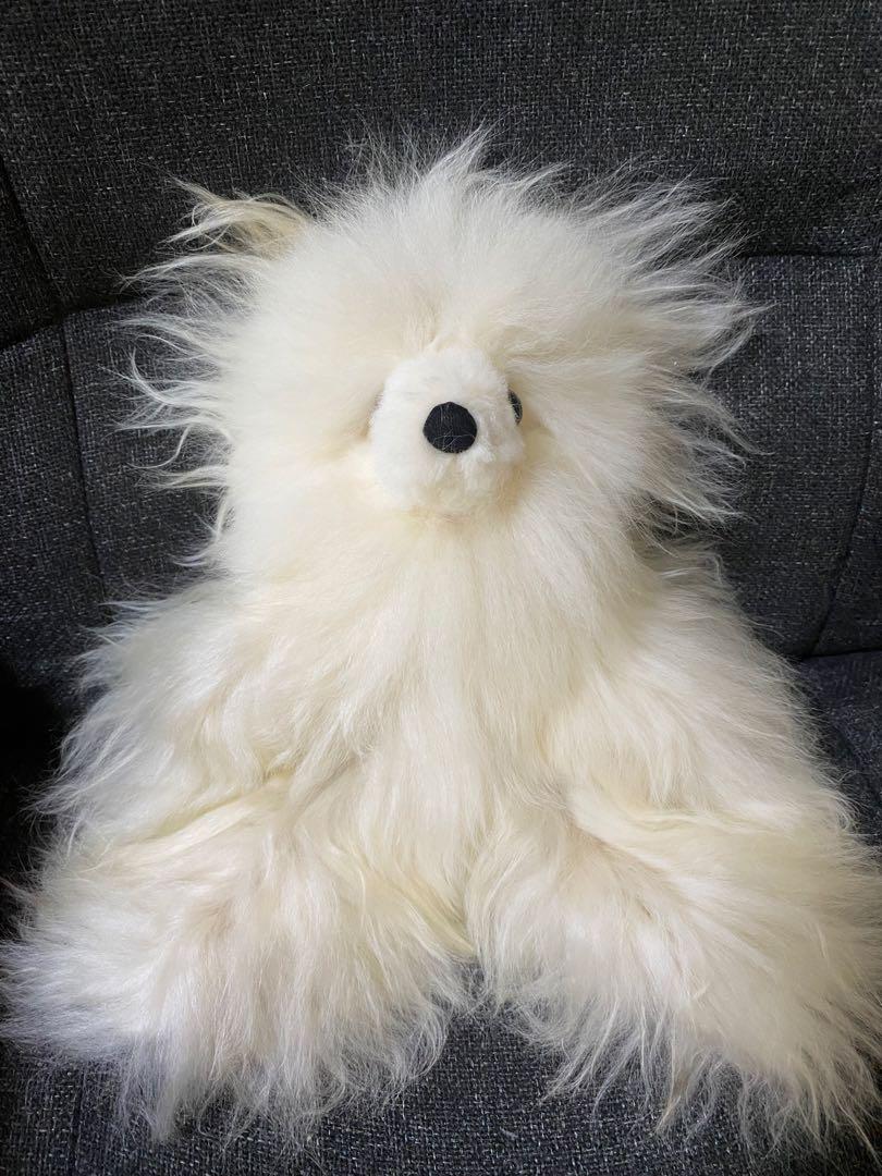 

[Б/У] Плюшевый мишка альпака, медведь, мягкая игрушка, медведь альпака