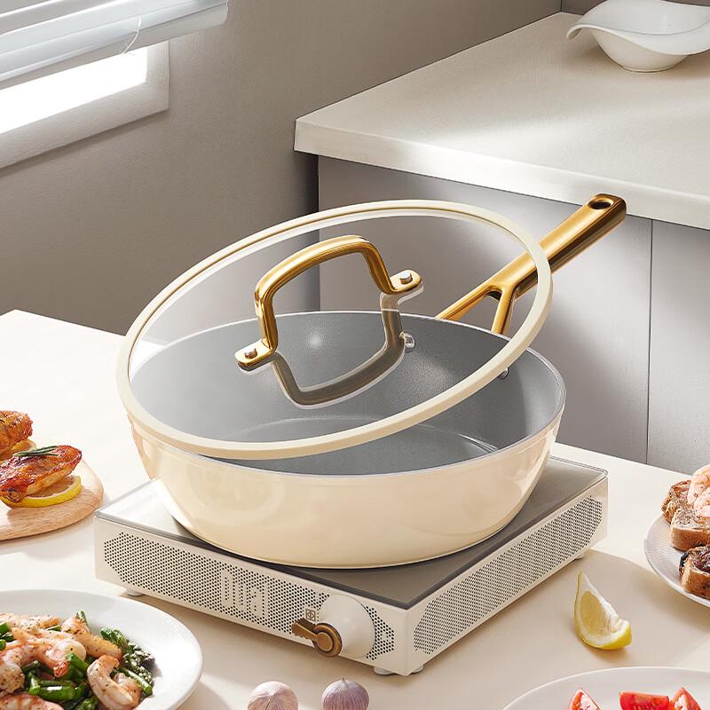 COOKER KING 28cm Non-Stick Deep Frying Pan