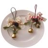 1pc Christmas Ornaments Christmas Bells Garland Pendant Christmas Tree Ornaments Atmosphere Scene Pendant