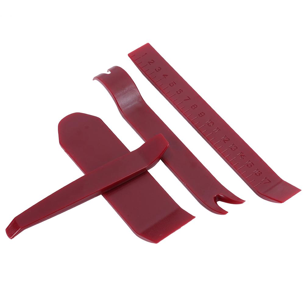 4 Stück Auto Innenraumverkleidung Entferner Stereo Audio Radio Türverkleidung Clip Hebelwerkzeug Satz Umbau