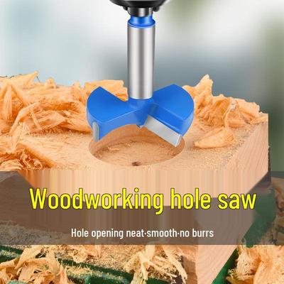 Industrial Grade Woodworking Hinge and Door Lock Hole Saw Drill Bit Set