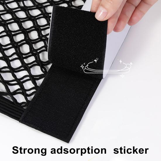 Yousheng Aufbewahrungsnetztasche mit Befestigungsband, hohl, sichtbare Unterwäsche, Plastikfolie, Kleinigkeiten, Organizer, Netztasche