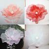50cm Big Artificial Flower Hollow Design Silk Mesh Flower Gauze Poppy Flower  Window Display