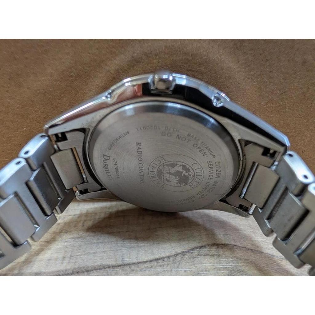 Used CITIZEN EXCEED black watch