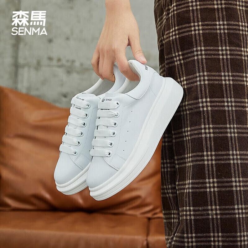 Senma Women s Korean Style Platform Casual Sneakers EU 36