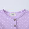 2025 Spring Embroidered Dinosaur Long Sleeve Dress for Girls - European & American Style