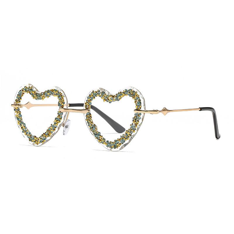 

Heartshaped Womens Sunglasses With Uv400 Protection For Outdoor Fashion And Sun Protection білий