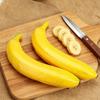 Banan powolny powrót realistyczny owoc miękki i ściskalny ulga w stresie żart prezent odpowiedni dla dzieci i dorosłych