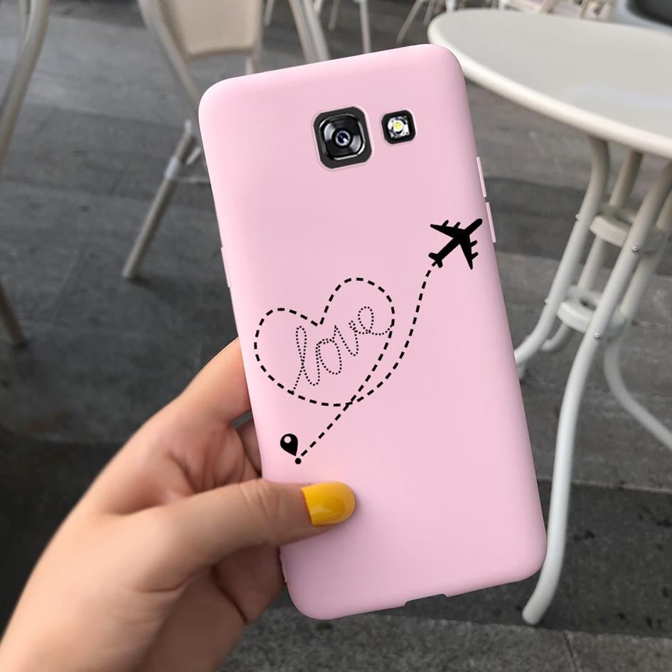 A5 2016 Case For Samsung Galaxy A5 2017 Cover A520 SM-A520F Popular Flower Shockproof Bumper For Samsung A5 2016 A510 Soft Funda