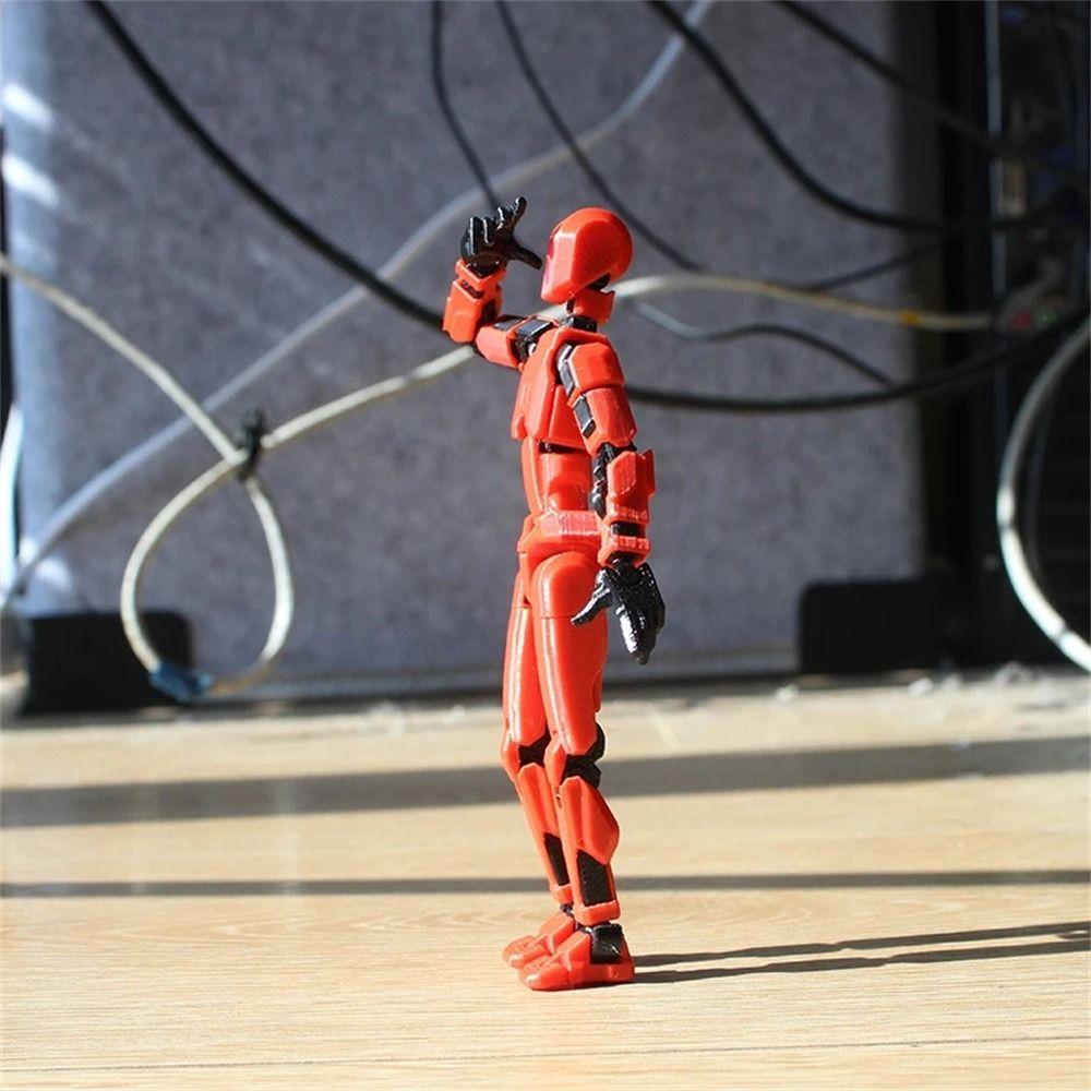 Model Doll Movable Robot Multi-Jointed Shapeshift Robot 3D Printed Mannequin  Collection Toy