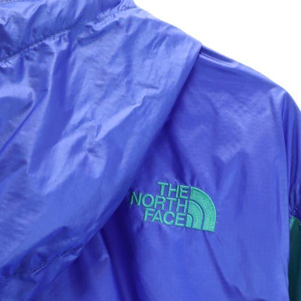 The North Face NP22034 Nylon Jacket M Blue Pullover Outdoor Half Zip Men's Used