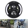 7-Inch LED Headlight for Honda Motorcycles, 50W High/Low Beam, Ideal for Front Headlight Modification