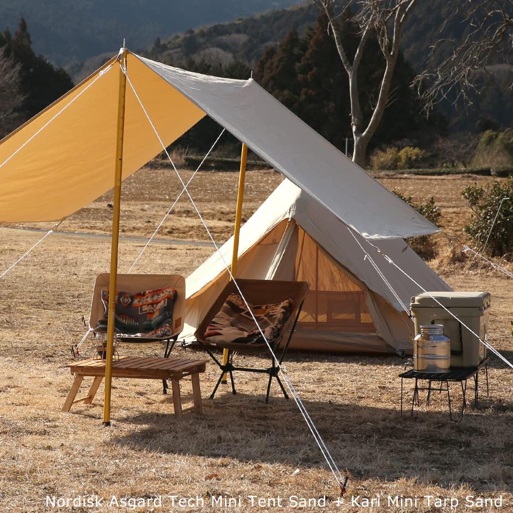 NORDISK Asgard Tech Mini Tent Sand 148055 Colour My Adventure [Used]