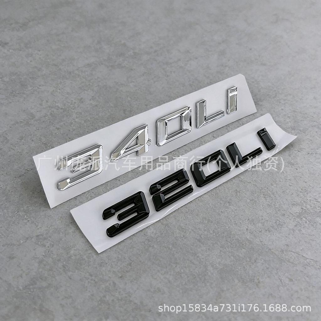 2019-2023 Samolepka s emblémem pro vozy BMW modelů 525Li 520Li 730Li 760Li