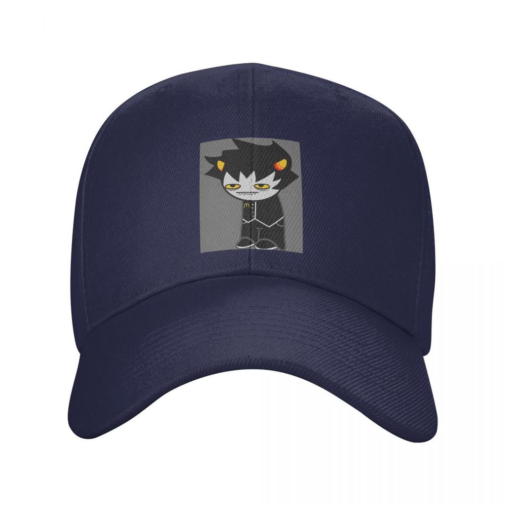 Homestucks Manga Karkat Vantas Print Baseball Caps Snapback Men Women Hats Adjustable Cap Sports Baseball Hat Casquette