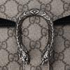 Gucci Geantă Poștașă Pânză Patchwork Piele cu Cataramă Cap de Tigru Dionysus și Logo Floare Îmbătrânită Femei Maro