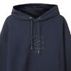 Armani Exchange Solid Color Logo Embroidered Hooded Sports Sweatshirt Men sweatshirt Deep-Navy-Blue 6LZMLD-ZJNBZ-1583