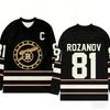 Heated Rivalry Hockey Jersey Long Sleeves Tee Men's Women's Rozanov HOLLANDER T-shirt Unisex Tops Pullovers
