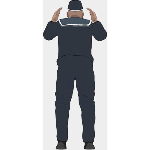 Triumph Model 1/35 Japanese Navy Sailor Figure Type 1 3D Printer Kit TRFF35012