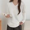 NaVaVa Men Simple Daily V Neck Long sleeVe Knit Nk2756