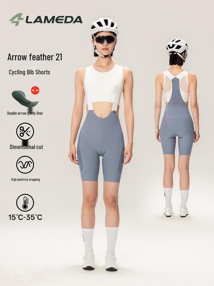 Lampada Men s & Women s Double Arrow Summer Cycling Bib Shorts M