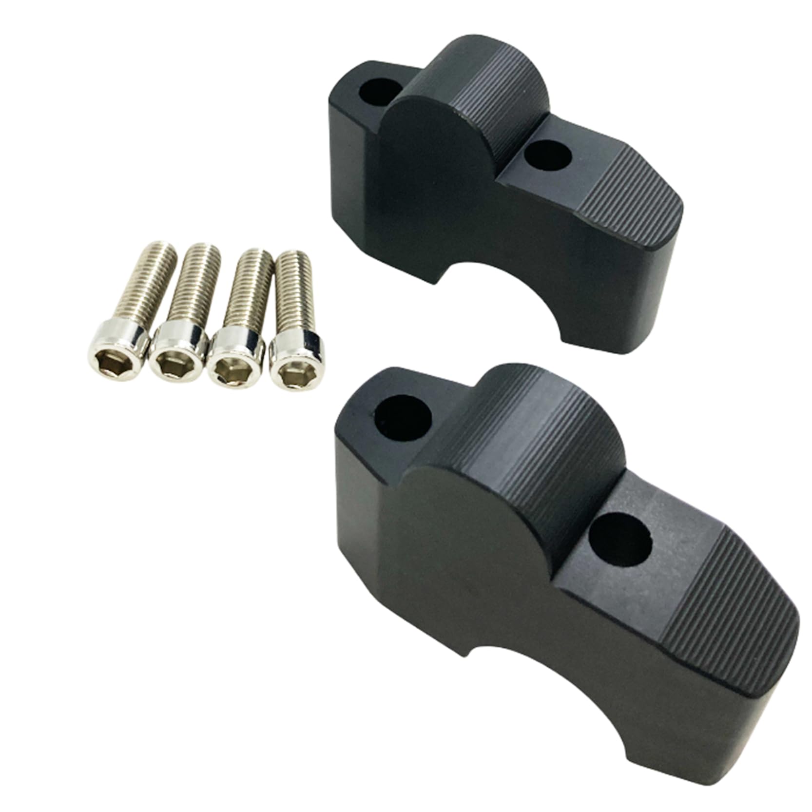 

Комплект из 2 черных алюминиевых проставок руля для Honda Rebel и 1100 35 мм 16 мм, включает верхний держатель и вынос. Настраиваемый для Rebel 250, 500,