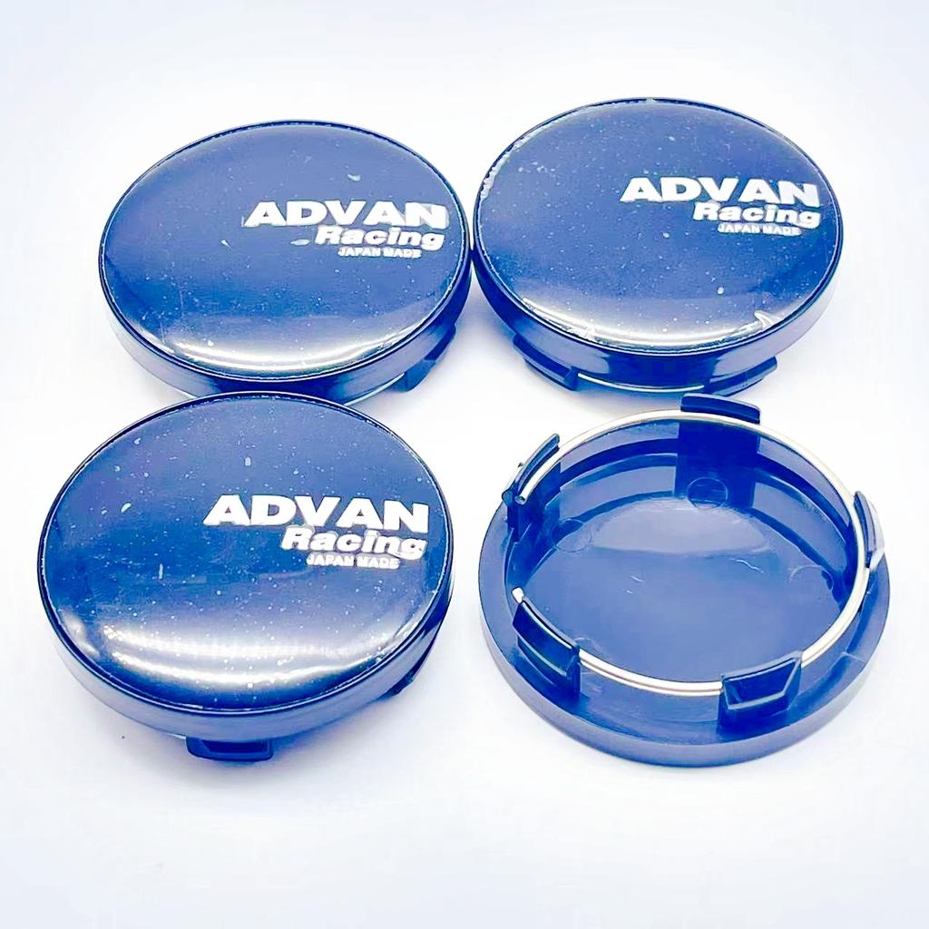 4pcs/lot High Quality 58mm Car Wheel Hub Cover Center Caps for ADVAN Racing Styling Badge Stickers Emblem Accessories