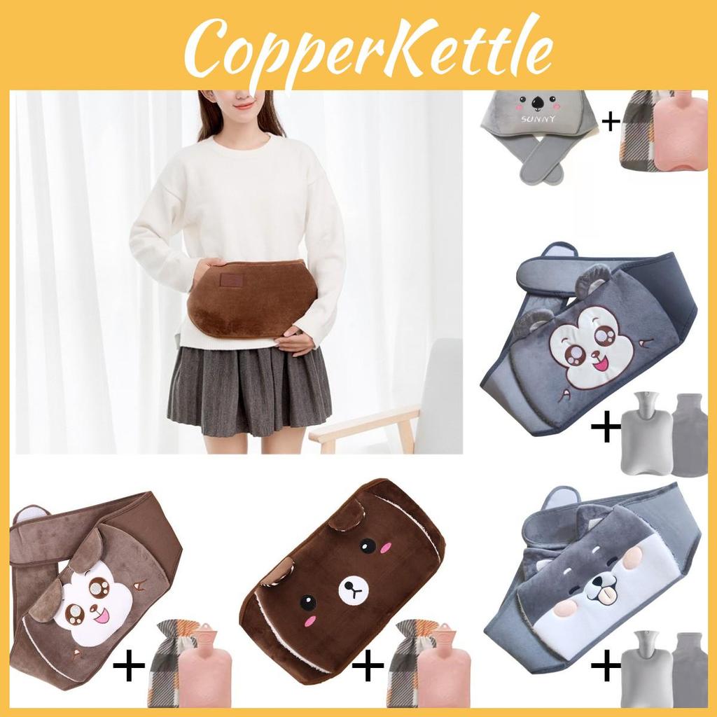 Wärmflasche mit Plüsch-Hüftbezug Sicher und langlebig