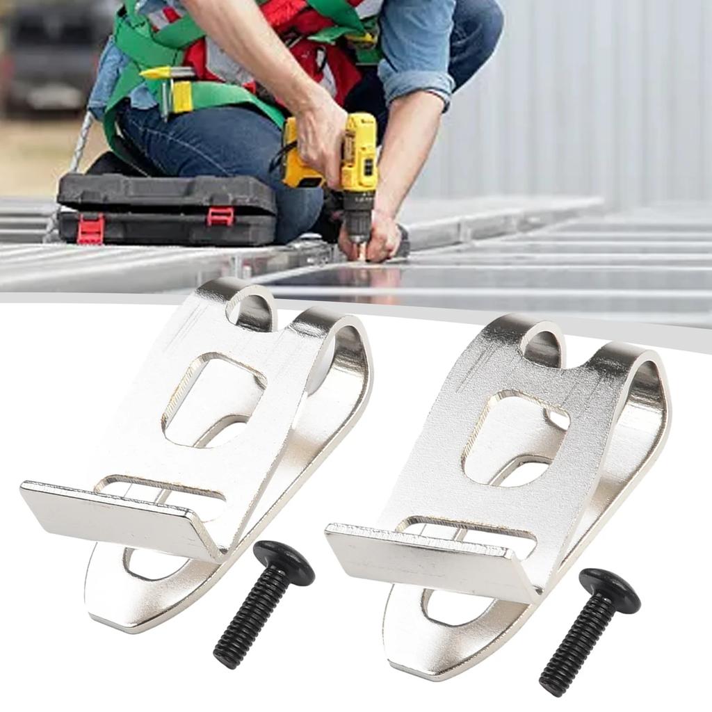 Optimize Your Drilling Experience 2pcs Belt Clips Compatible with BDA350 BDF343H and BDF451 Upgrade Your Tool Kit