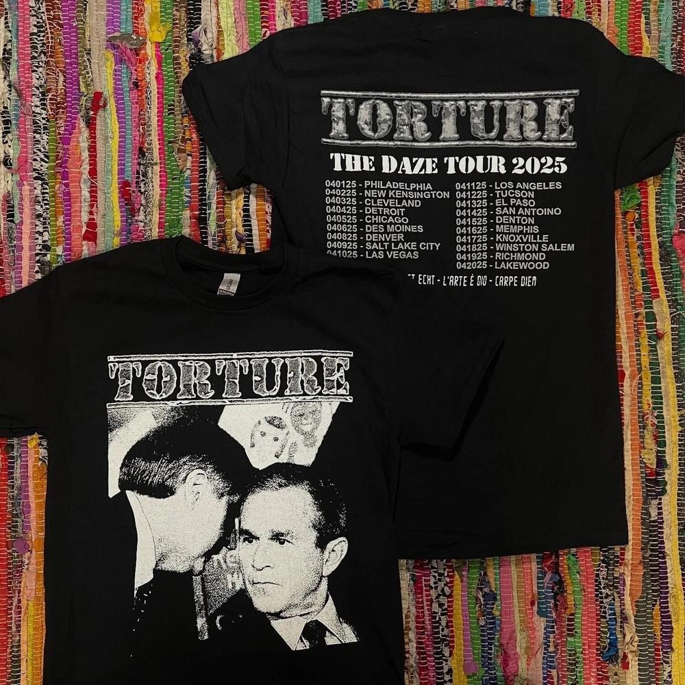 Torture The Daze Tour 2025 T-Shirt, All Sizes S to 5X for fan Unisex T-Shirt XXXL