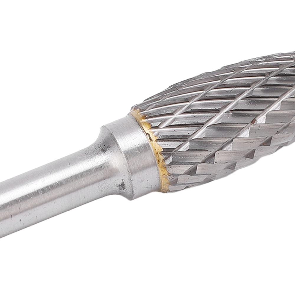 Double Cut Burr Rotary File Tree Shape Carbide Rotary Burr Tree Shape Burr Chassis Metal Polishing