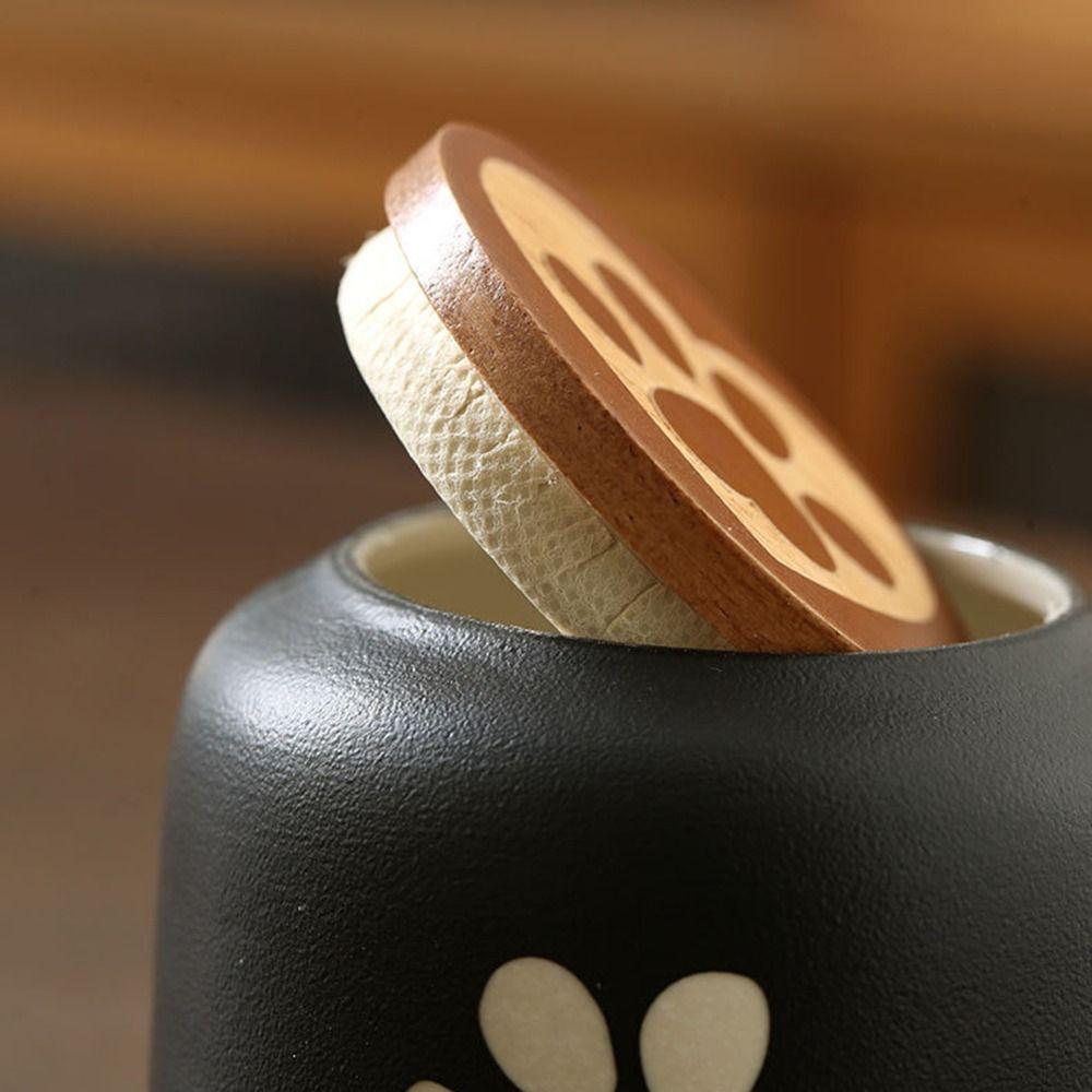 180/500ml Funeral Urn for Pets Cute Dog Cat Cremation Urns  Desktop Decoration