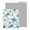 Midori Shikishi Colored Shikishi S Silk Floral Pattern Blue 33263006 Bi-fold