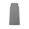 Fila Milano Series Simple Solid Color Comfortable Versatile Sleeveless Dress Women Dresses Dark-Gray F11W625316FDY