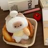 Cute Siamese Cat Chef Doll Keychain